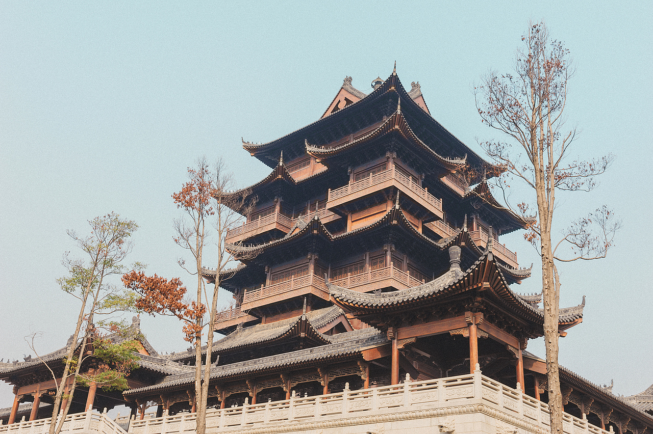 打卡归元寺（图ZMTM2NjE3NjM2） - 环境/建筑摄影 - 站酷设计师爱拼贴的摄影人原创素材 - 站酷ZCOOL