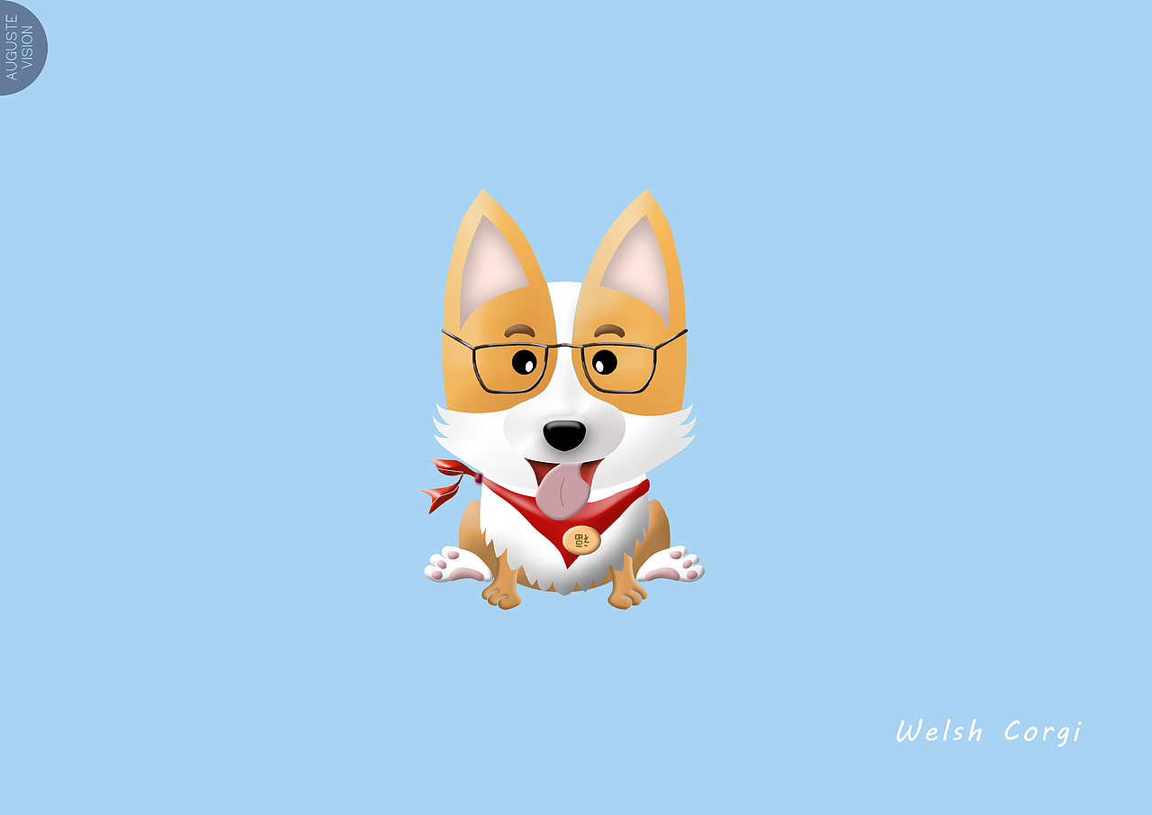 生肖卡通--狗|平面|ip形象|chf1986_原创作品-站酷zcool