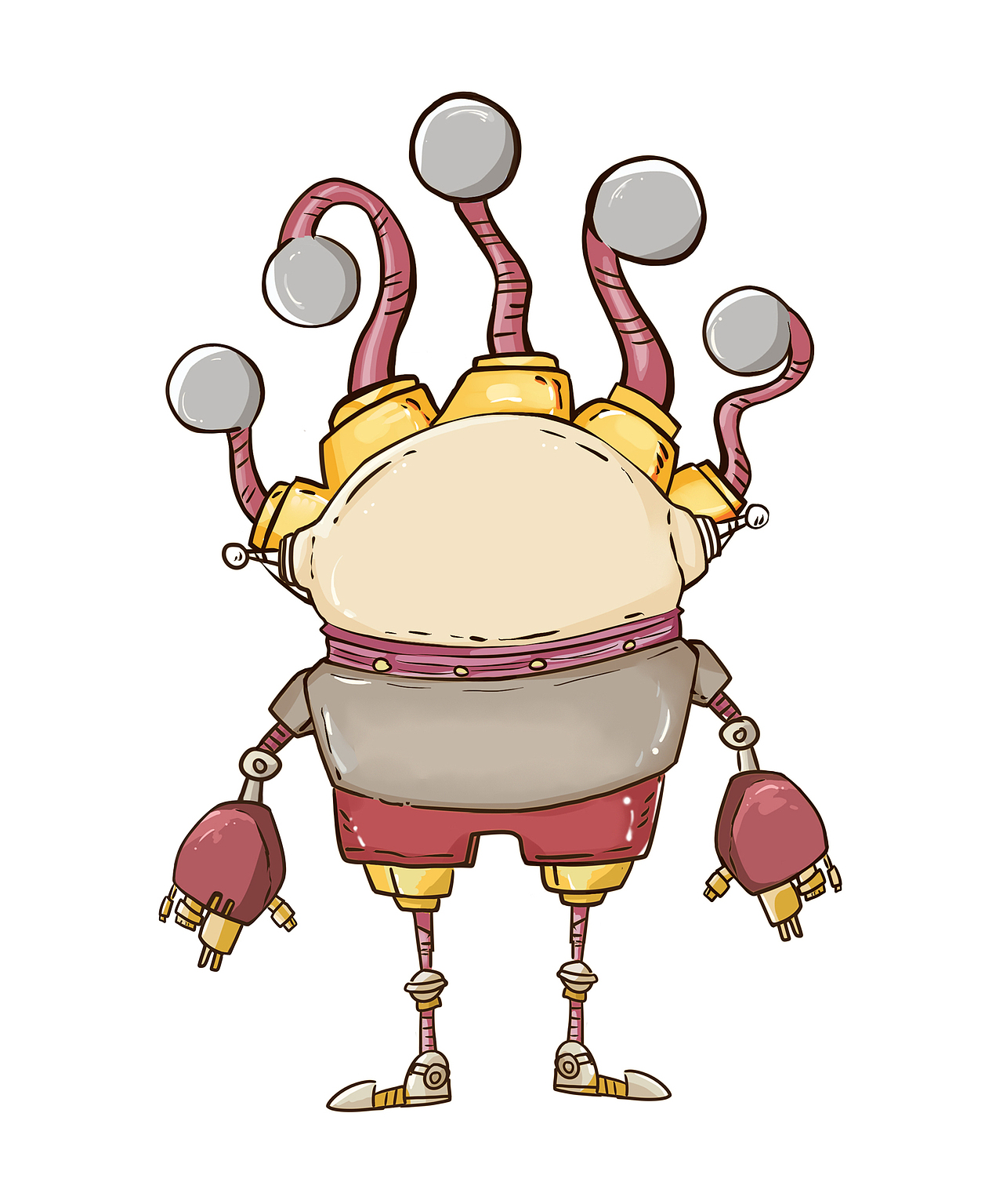 卡通吉祥物机械篇