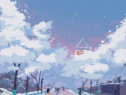 一场雪驱散了灰尘