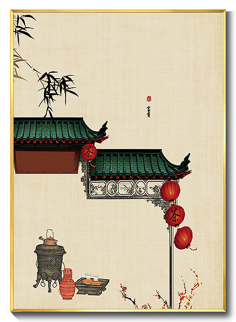 新中式挂画