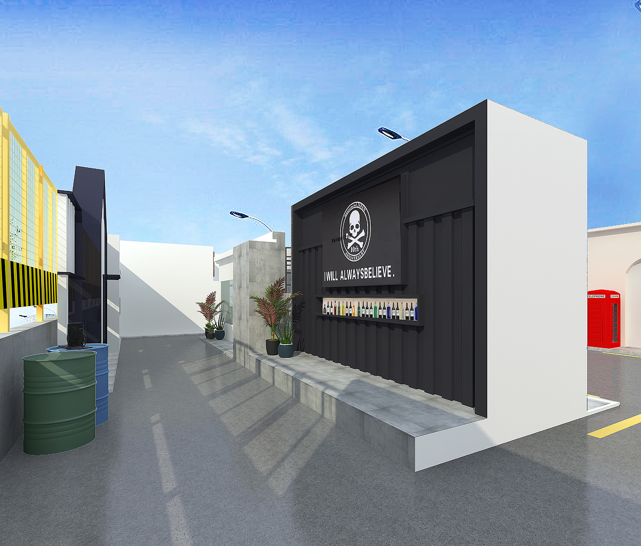 网红摄影街区设计