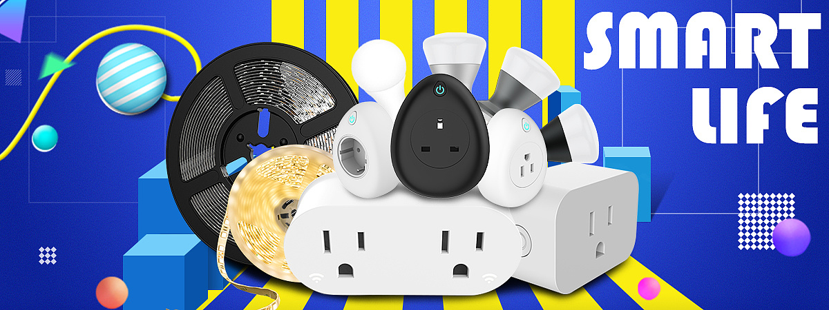 智能插座家居电器海报