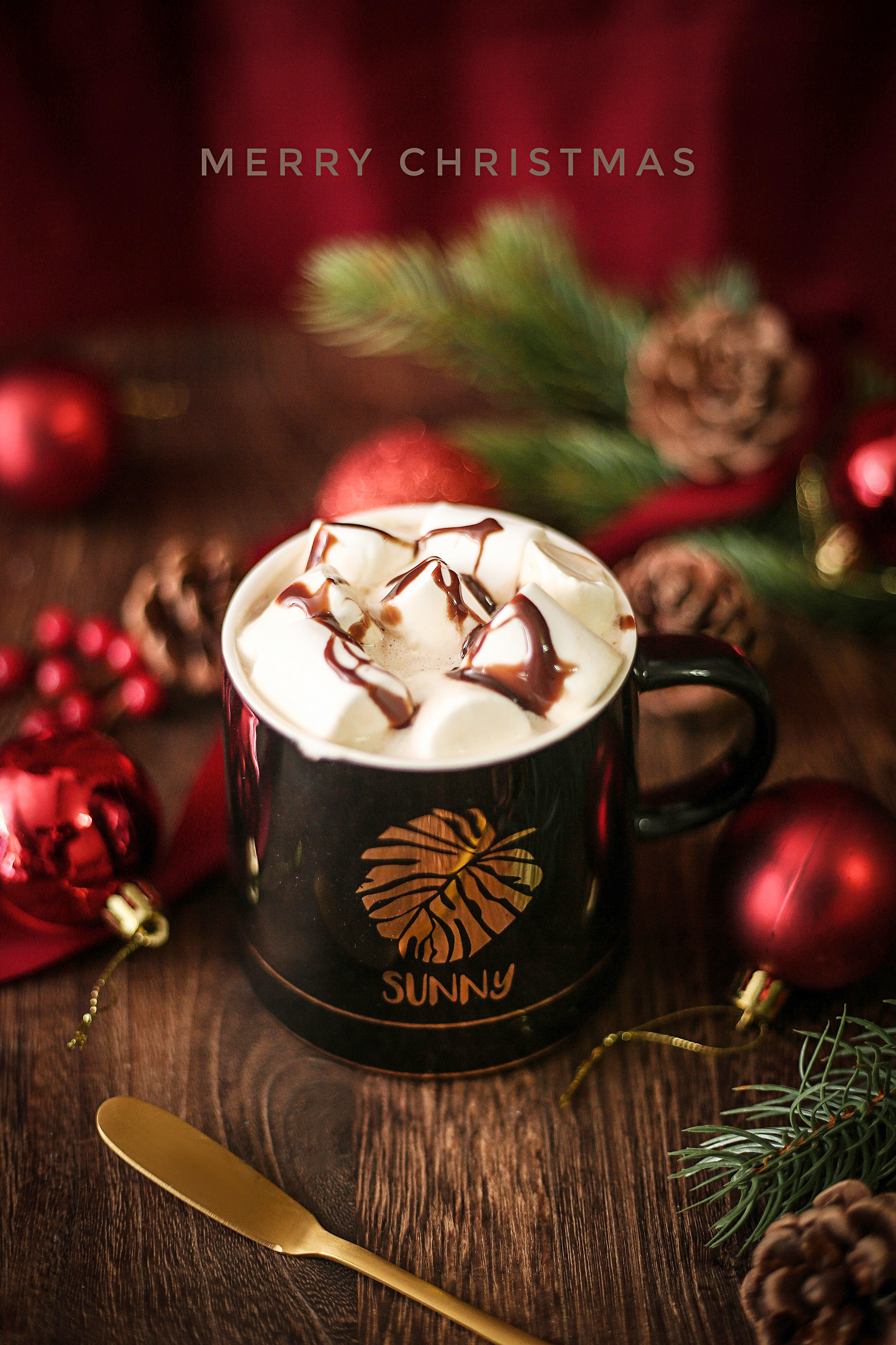 圣诞节甜品热可可