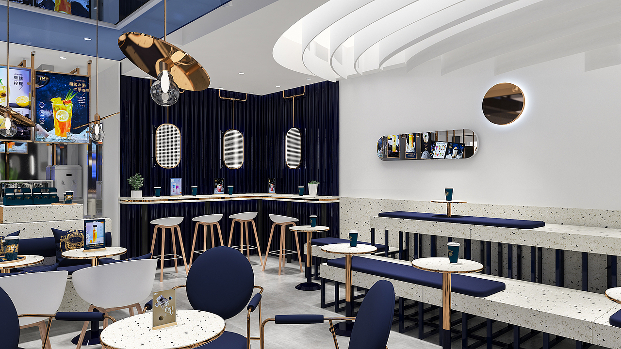IM茶-餐饮空间设计（图ZMjcxNjE3ODIw） - 酒店餐饮设计 - 站酷设计师白洞设计原创素材 - 站酷ZCOOL