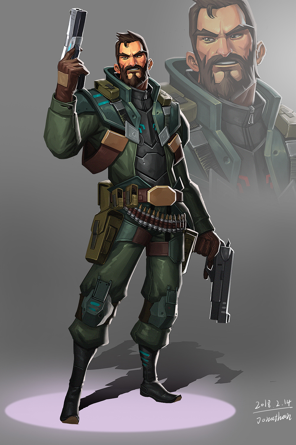 欧美q版|插画|游戏原画|折木清 - 原创作品 - 站酷 (zcool)