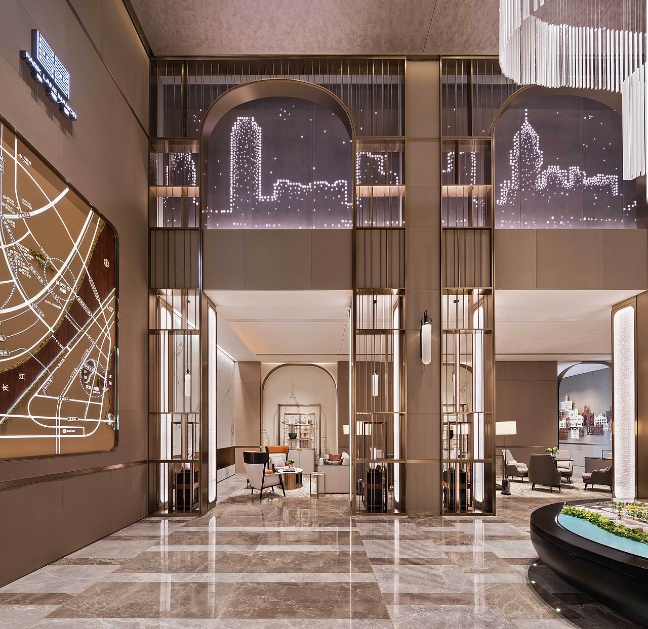 万象城室内设计修脏