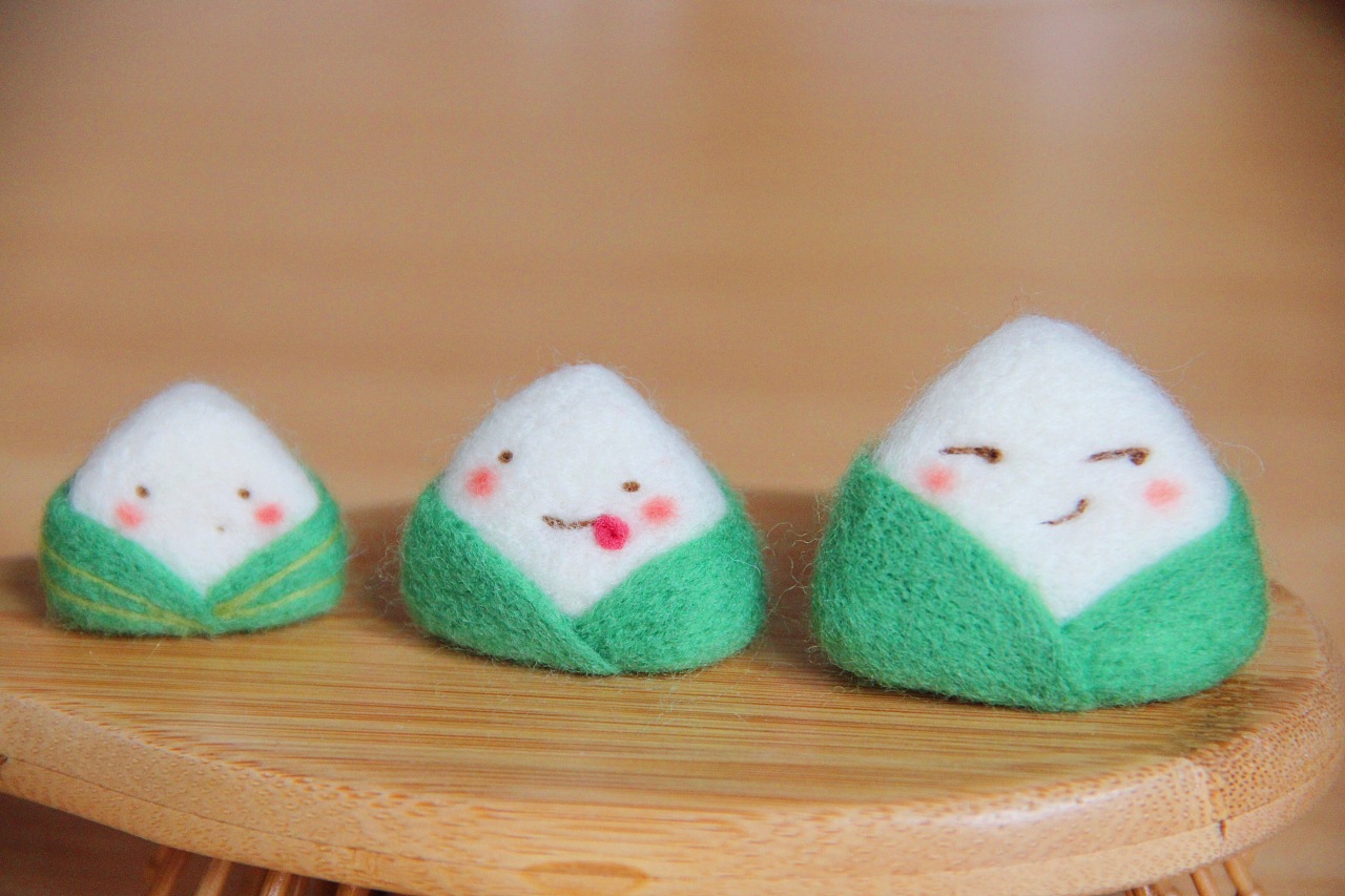 羊毛毡 | 不一样的粽子