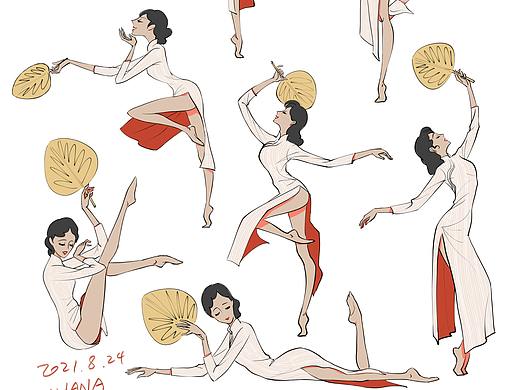 《永不消逝的电波》晨光曲舞蹈速写