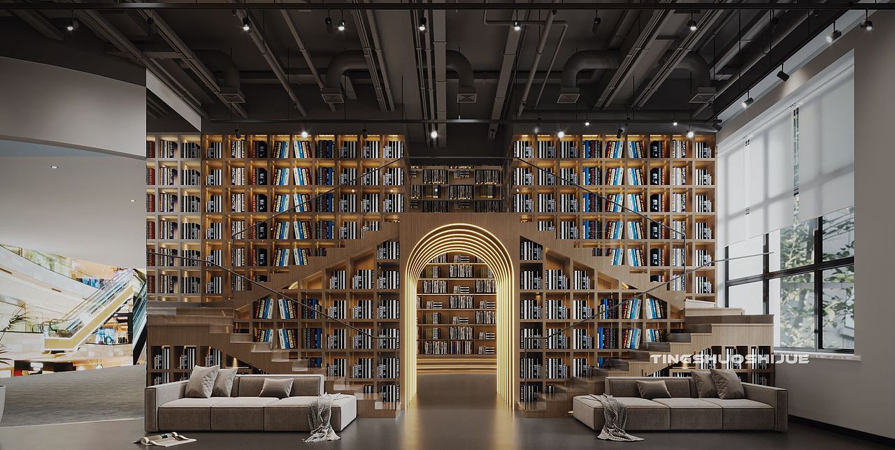 图书馆（图ZMzI2Nzg5MDg4） - 家装设计 - 站酷设计师椰汁牌椰树原创素材 - 站酷ZCOOL