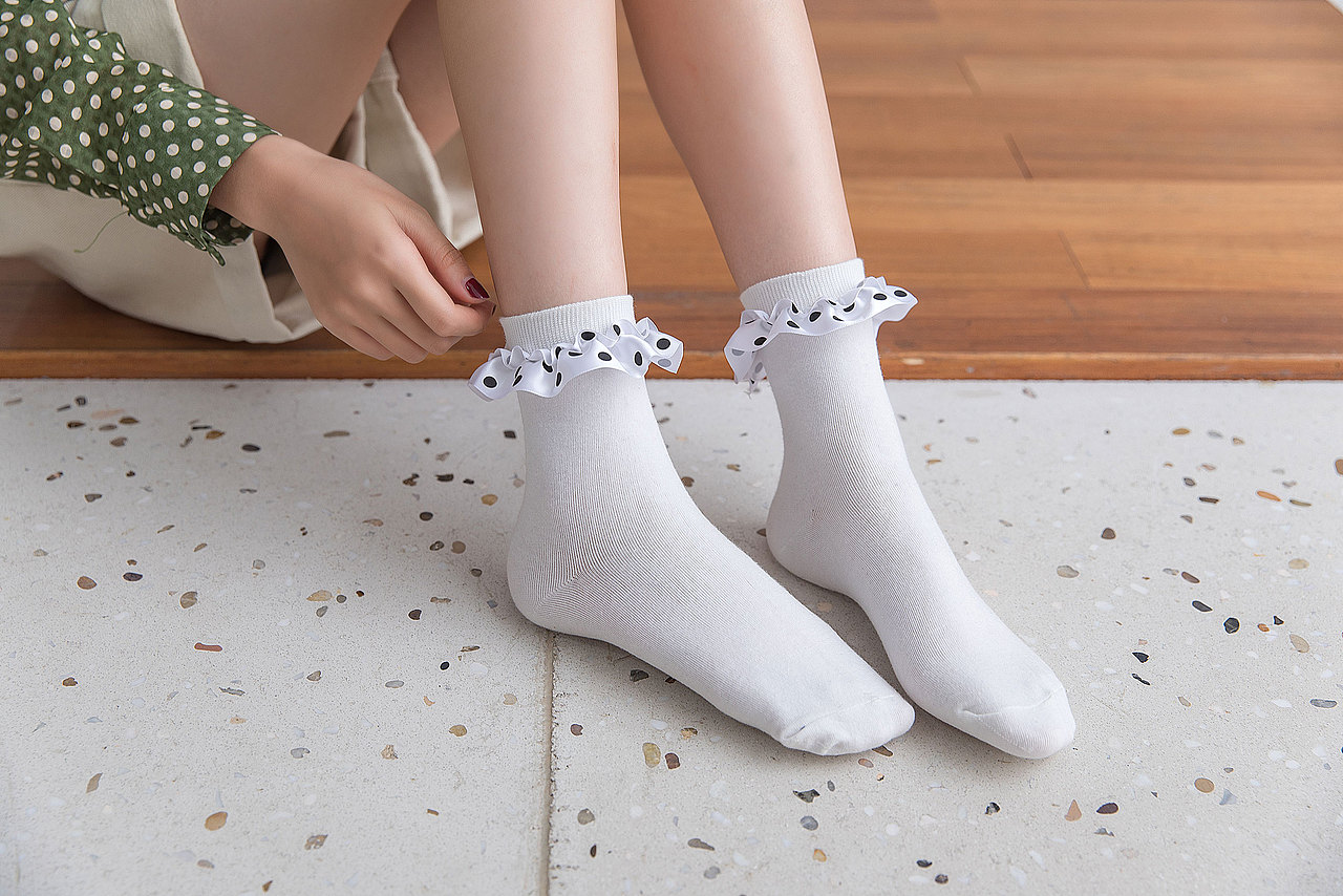 2019春夏女袜蕾丝袜花边袜萝莉袜袜子