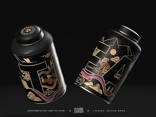 茶叶礼盒，礼盒包装，润雅悦茶品牌包装设计