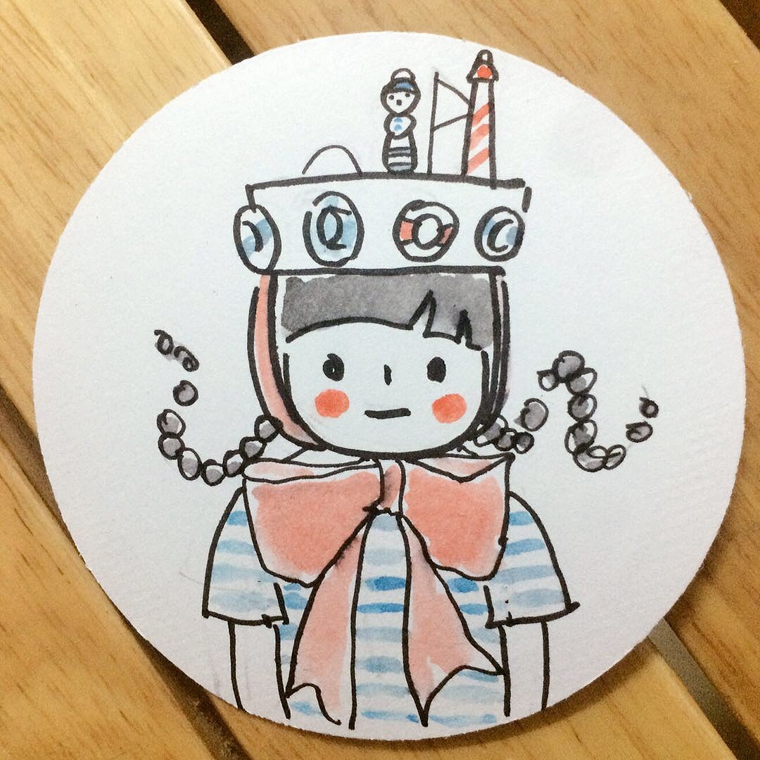 手绘小杯垫（图ZMTI3OTM0NjUy） - 绘画 - 站酷设计师小青小青呀原创素材 - 站酷ZCOOL