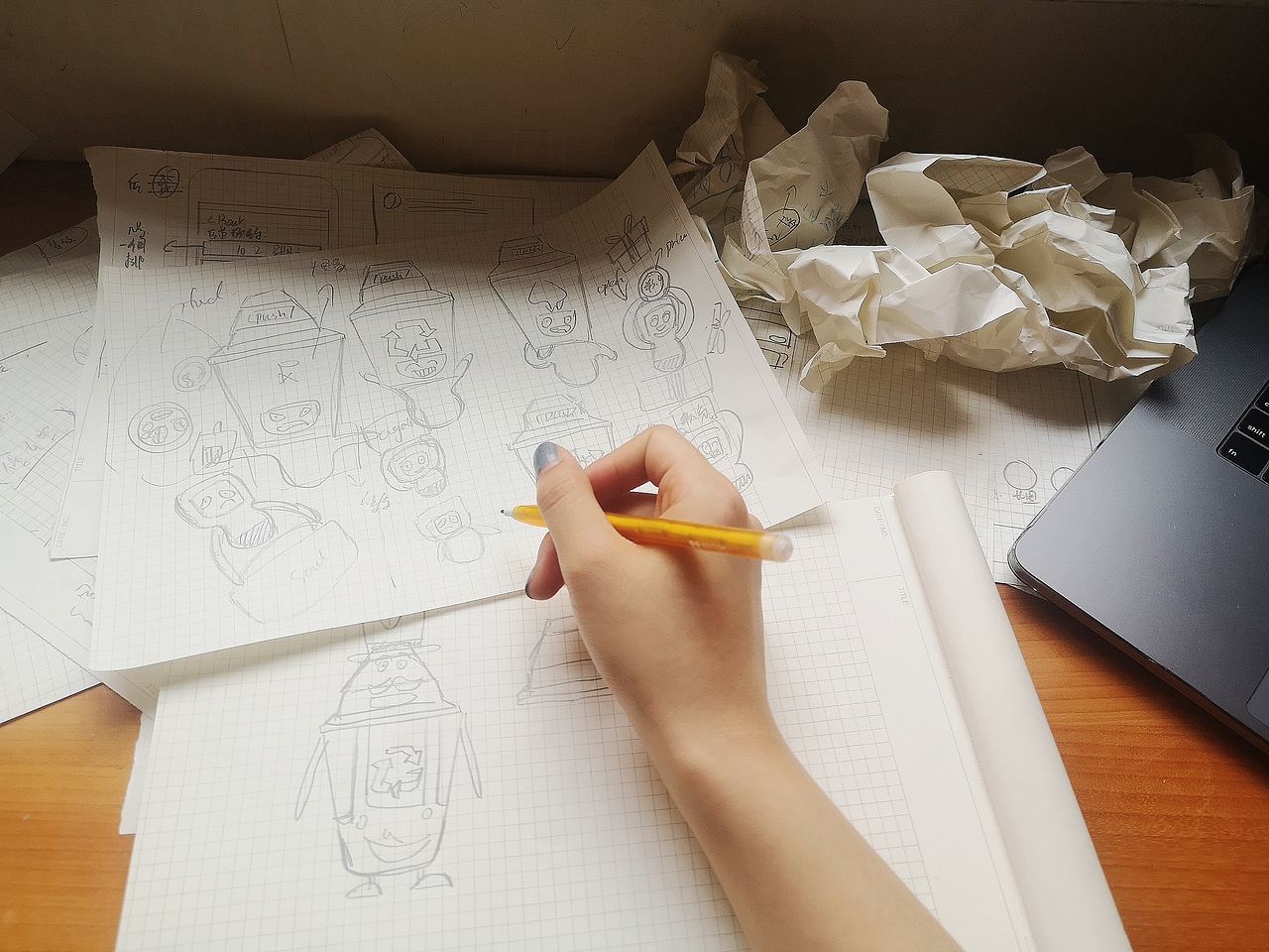 A-rang外卖垃圾分类app界面设计/游戏设计-2020毕设（图ZMjA1NDE5NTcy） - APP界面 - 站酷设计师EIRA2233原创素材 - 站酷ZCOOL