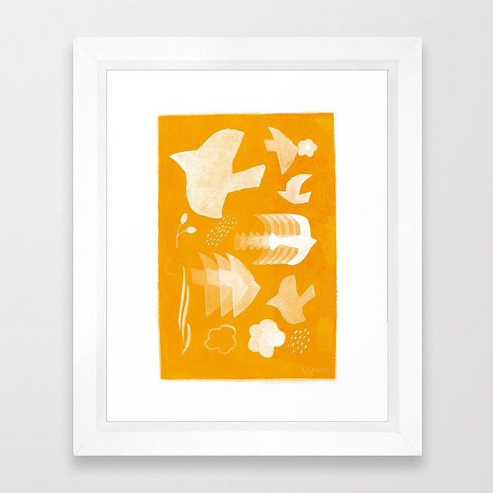 原创插画-飞鸟集软装应用（可授权）（图ZMjE0MzI2ODc2） - 商业插画 - 站酷设计师Miahoo麦片原创素材 - 站酷ZCOOL