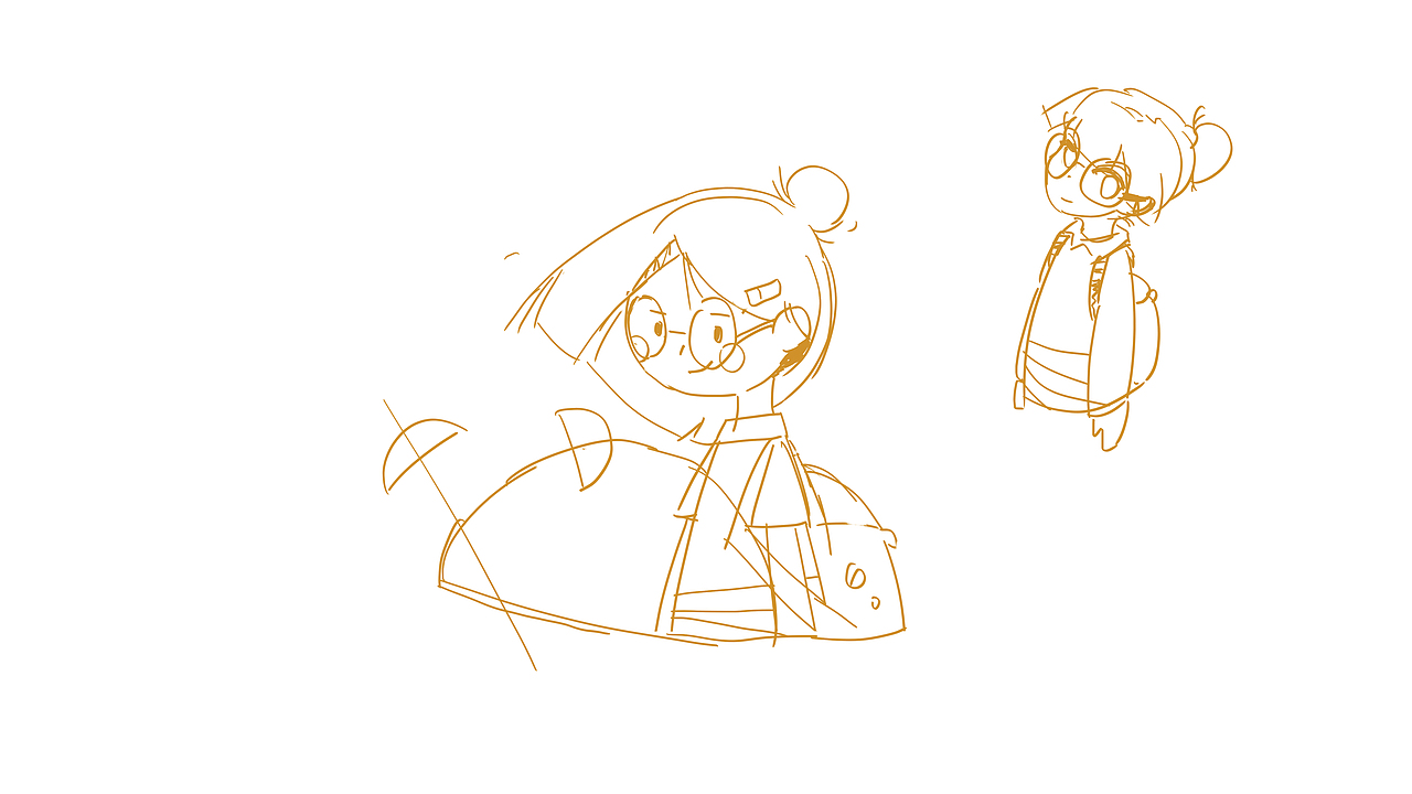 「临摹」插画练习