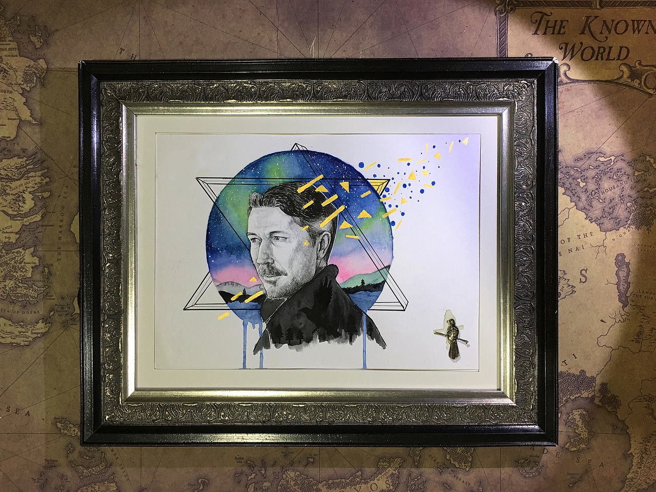 我为《权力的游戏》画插画|纯艺术|绘画|oliviashaw_原创作品-站酷