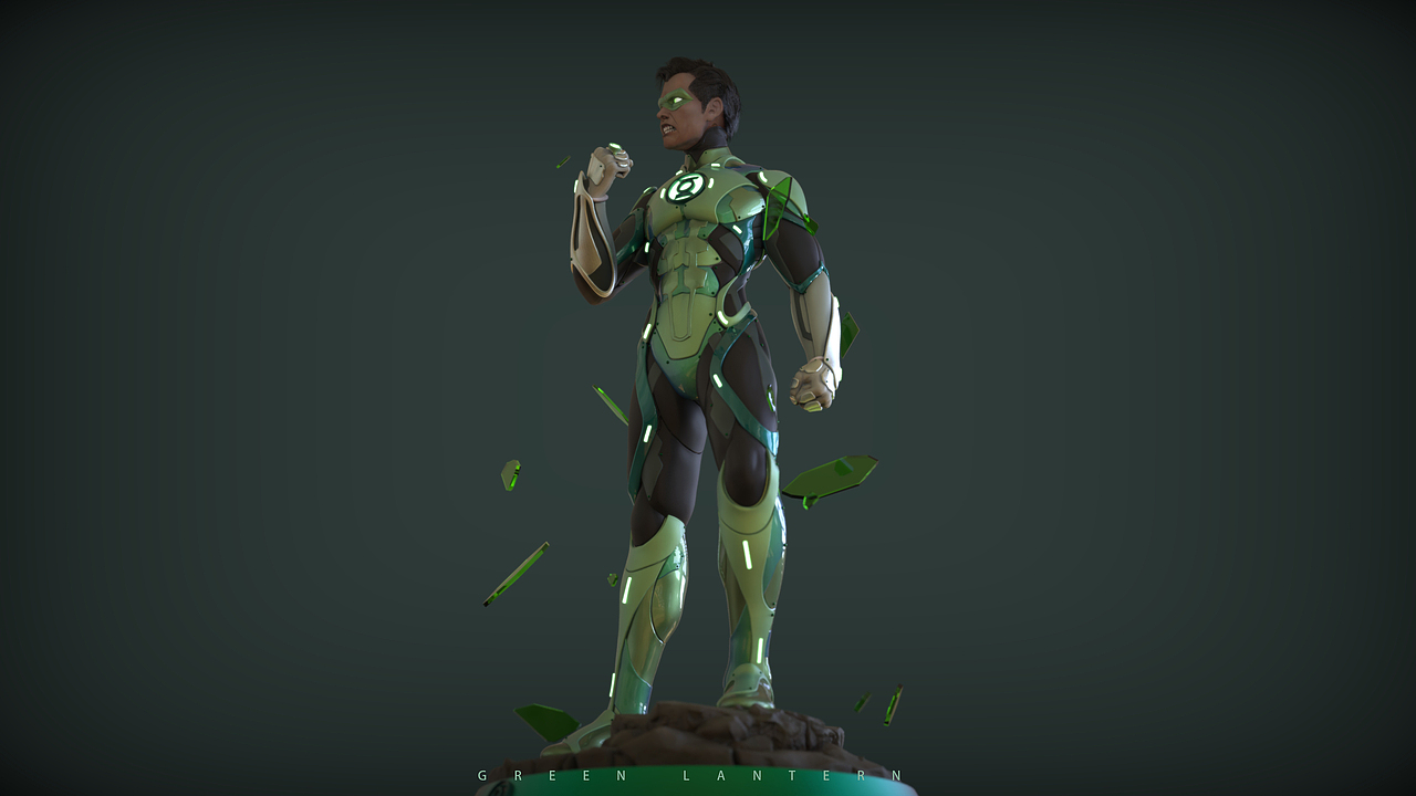 正義聯(lián)盟：綠燈俠（圖ZMjU1OTYwNTI0） - 玩具 - 站酷設計師季初DEMON原創(chuàng)素材 - 站酷ZCOOL