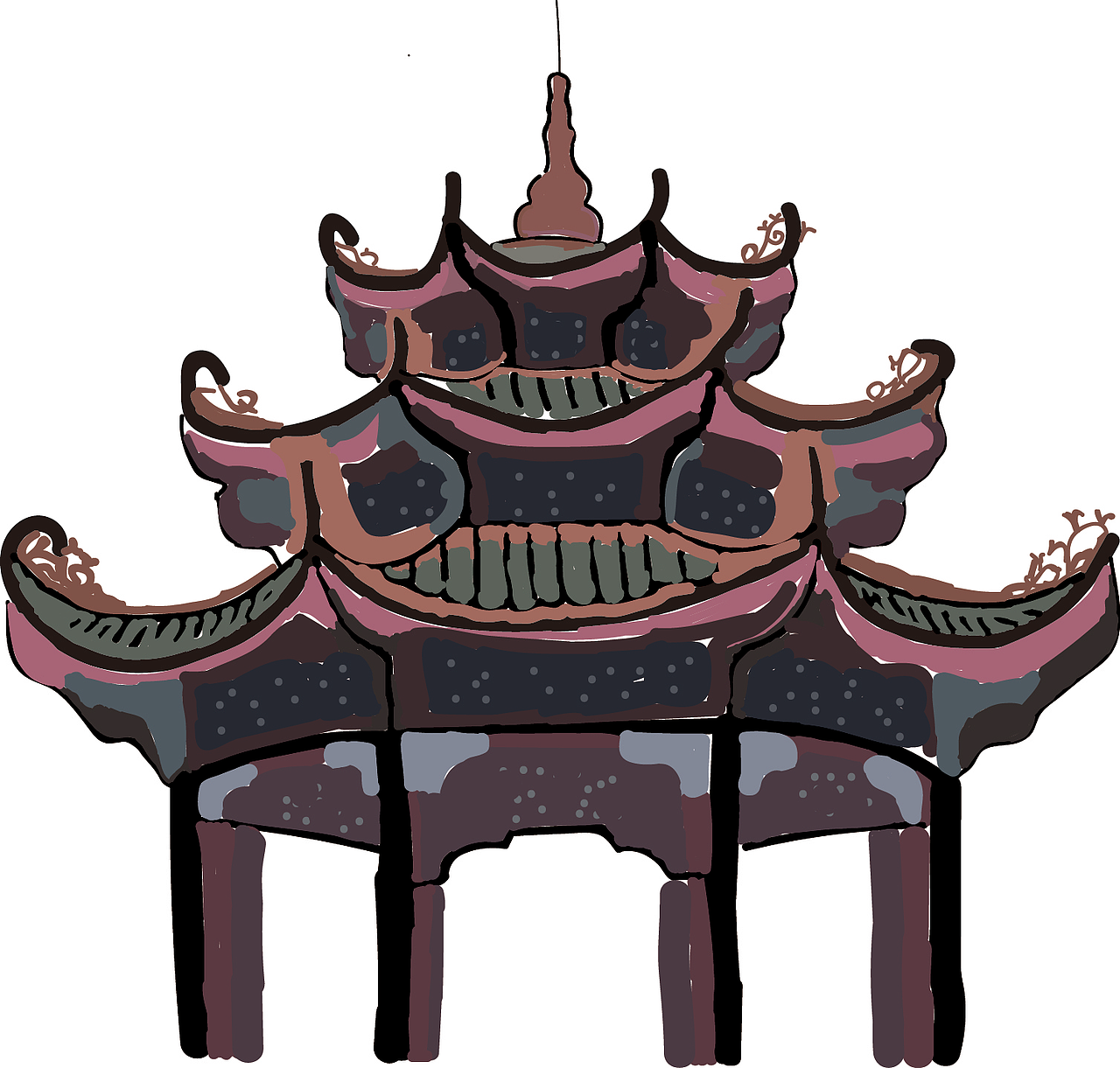 《汕头小公园》手绘地图（图ZNzkyNTc0MzY=） - 其他平面 - 站酷设计师帅男孩原创素材 - 站酷ZCOOL