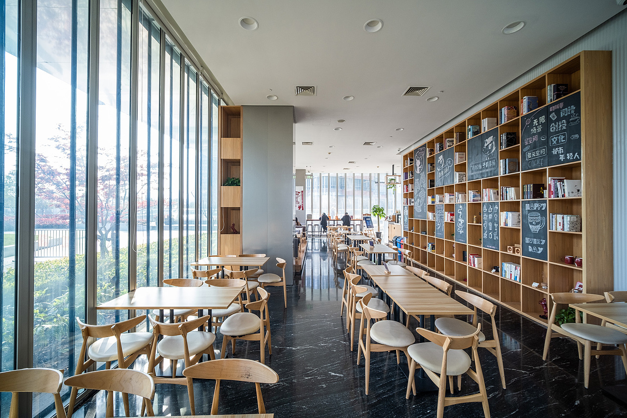 上海| 一起拍北外滩实景拍摄基地:商务风咖啡厅|空间|家装设计|z269