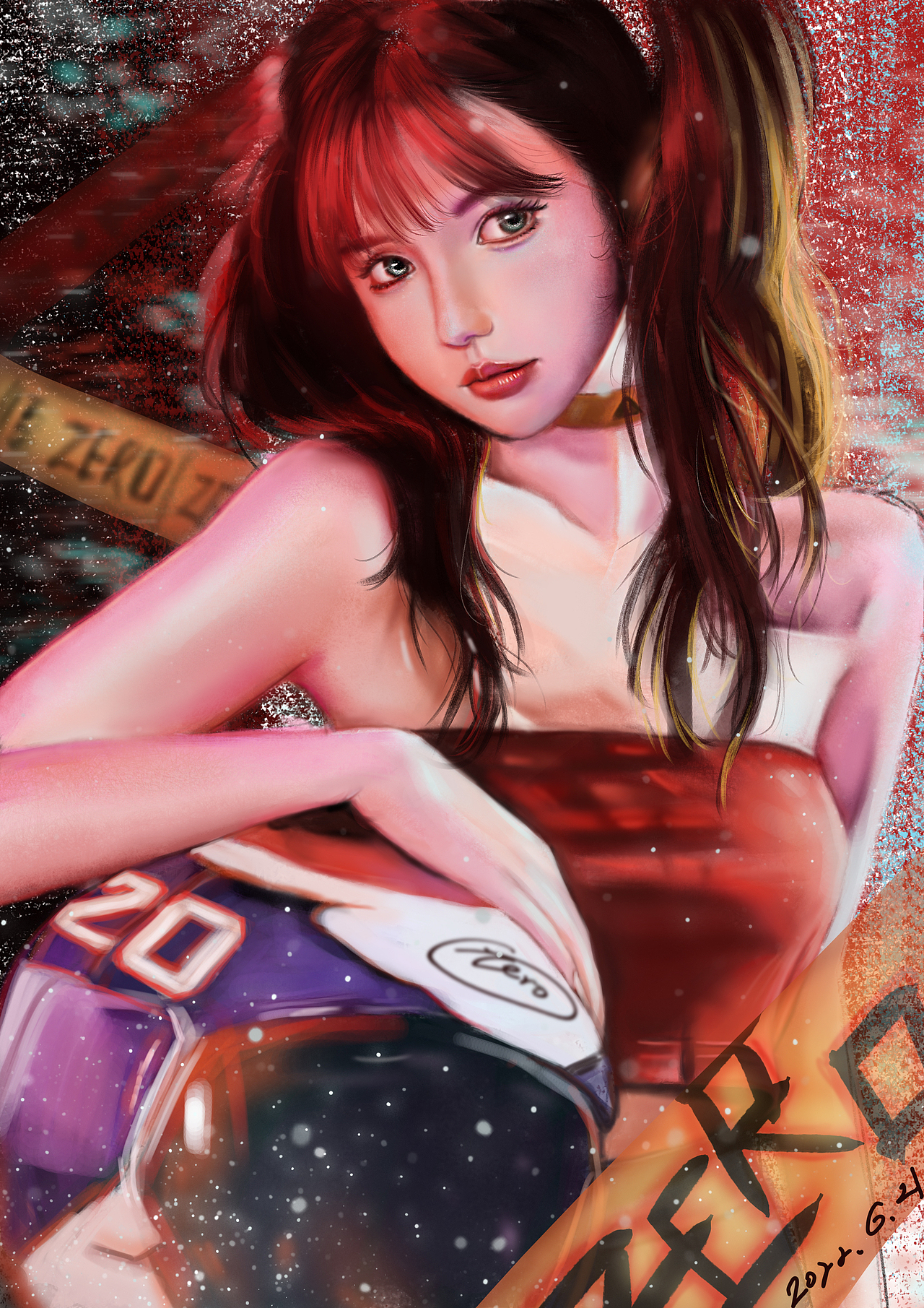 少女系列之朋克女孩（图ZMzA2MDkwMDQ4） - 创作习作 - 站酷设计师Zero绘图原创素材 - 站酷ZCOOL
