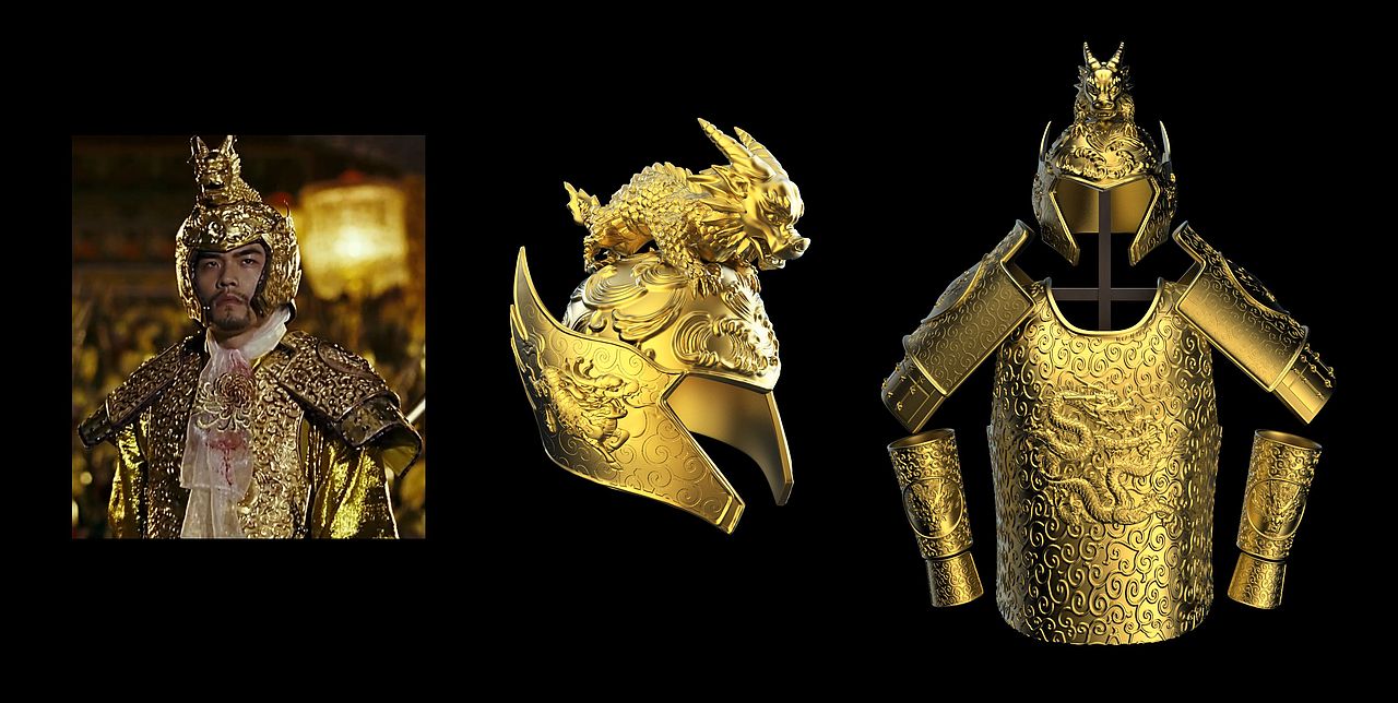 3D打印满城尽带黄金甲（图ZMTA4NzgwMzcy） - 其他三维 - 站酷设计师德巍原创素材 - 站酷ZCOOL