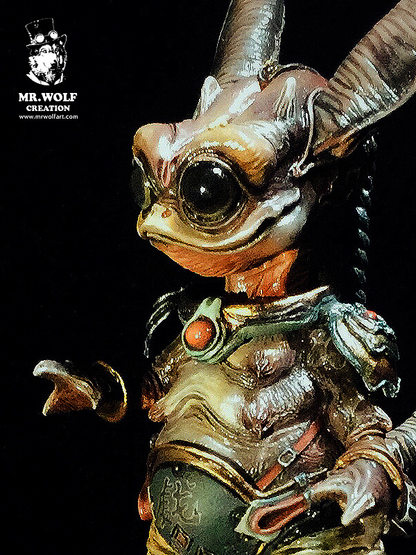 mrwolfcreation全手涂高端gk定制作品戏鬼