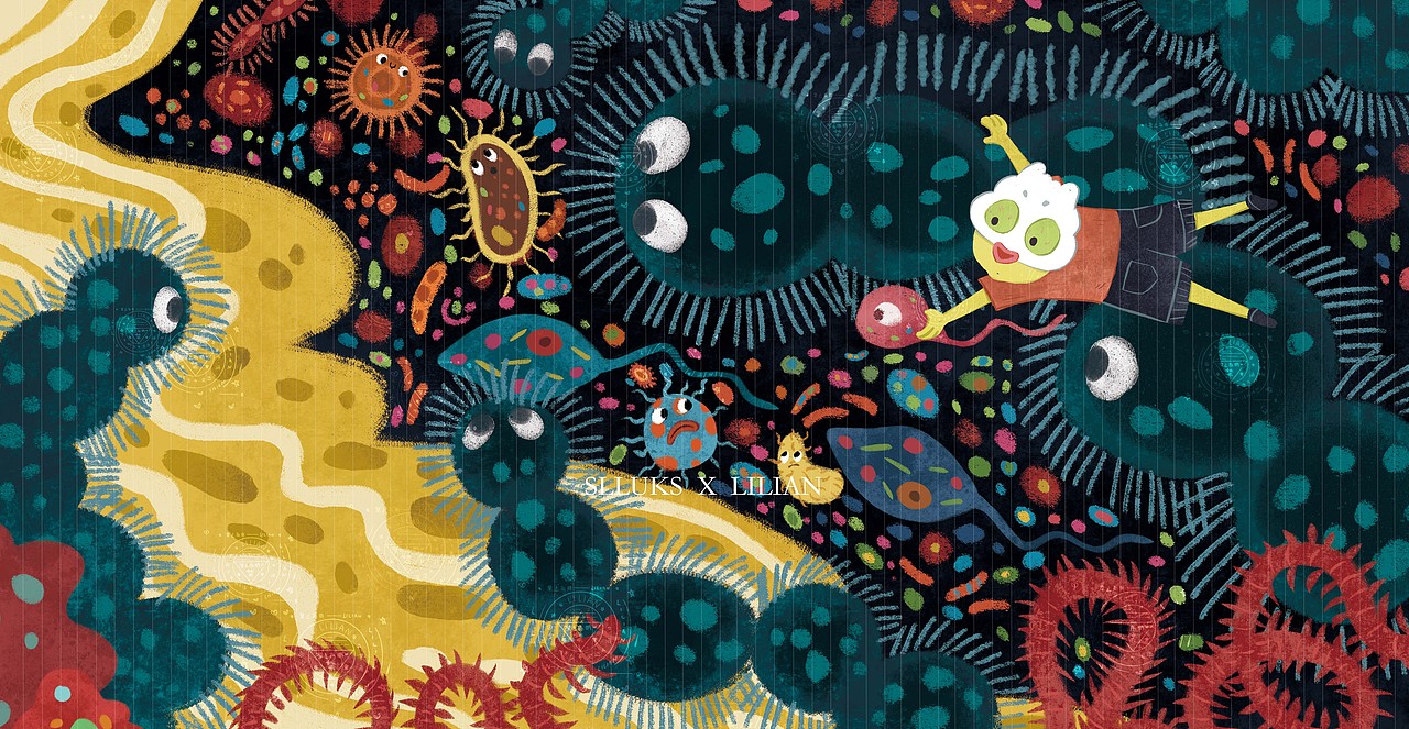 SLLUKS太空星旅系列绘本-微生物星球 2019.12月