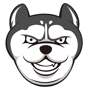 二哈系列-二狗嗨-霸气的灵魂家1|动漫|网络表情|氧化铁_原创作品-站酷