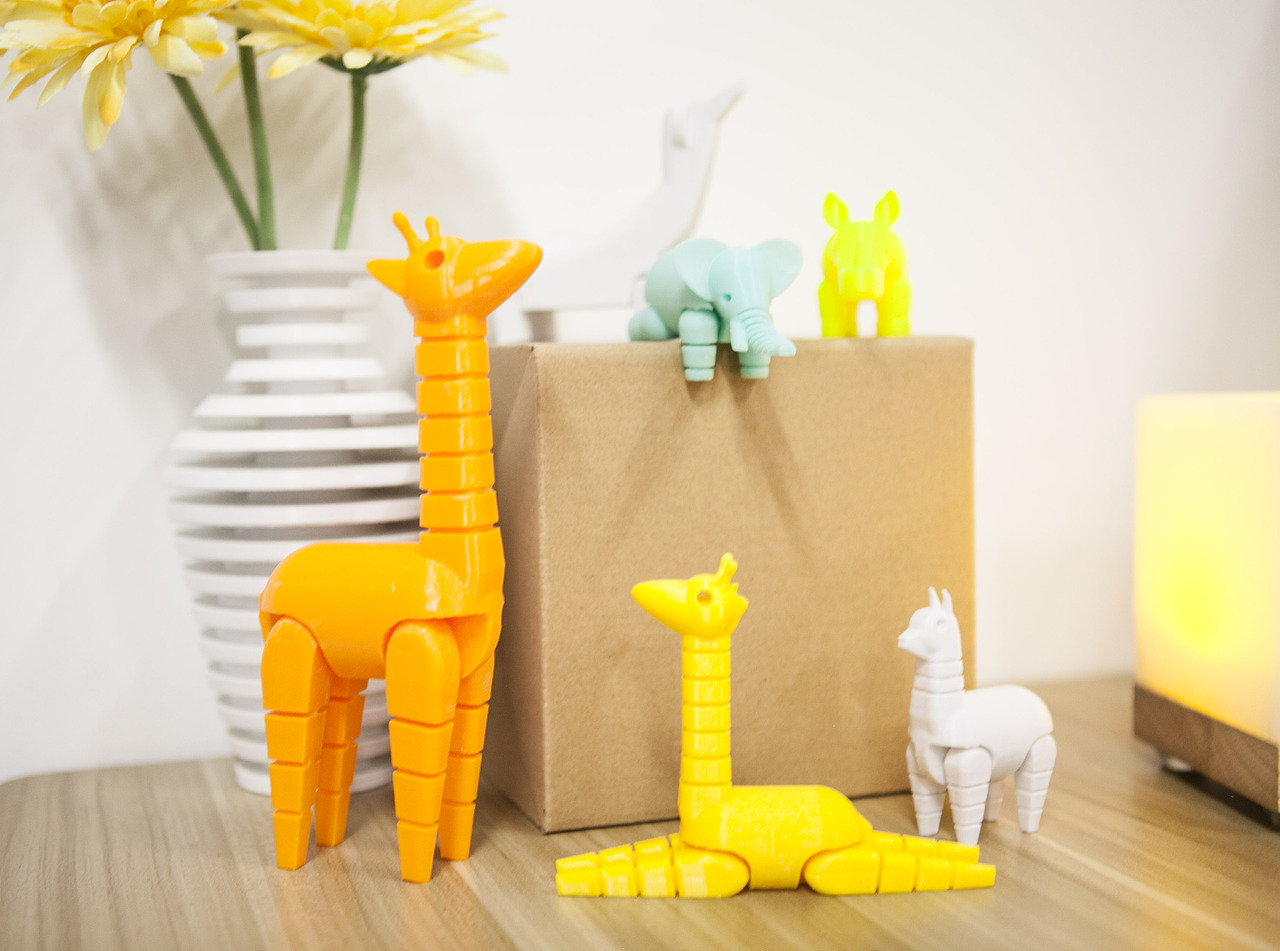 【3d打印】四条腿可以活动的动物模型|工业/产品|玩具|三月雪婷_原创