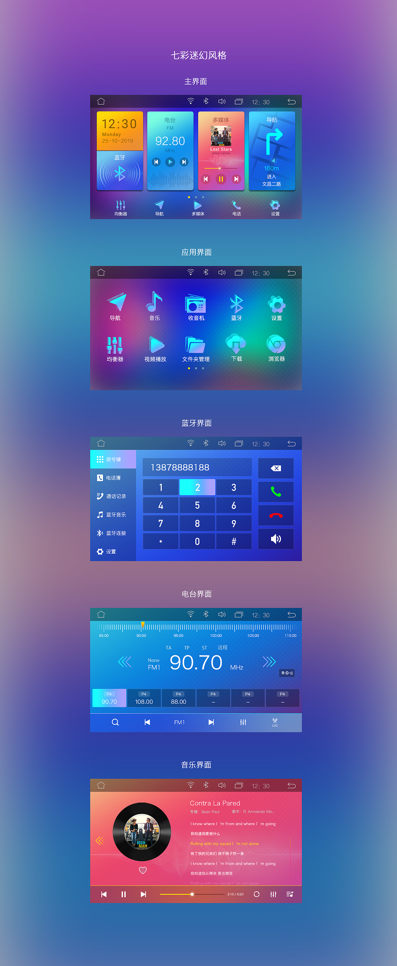 UI中控界面-作品集（图ZMTc0NTY1NDk2） - 软件界面 - 站酷设计师振Peng原创素材 - 站酷ZCOOL