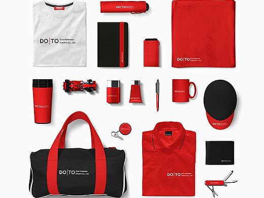 日本极简企业VI贴图样机