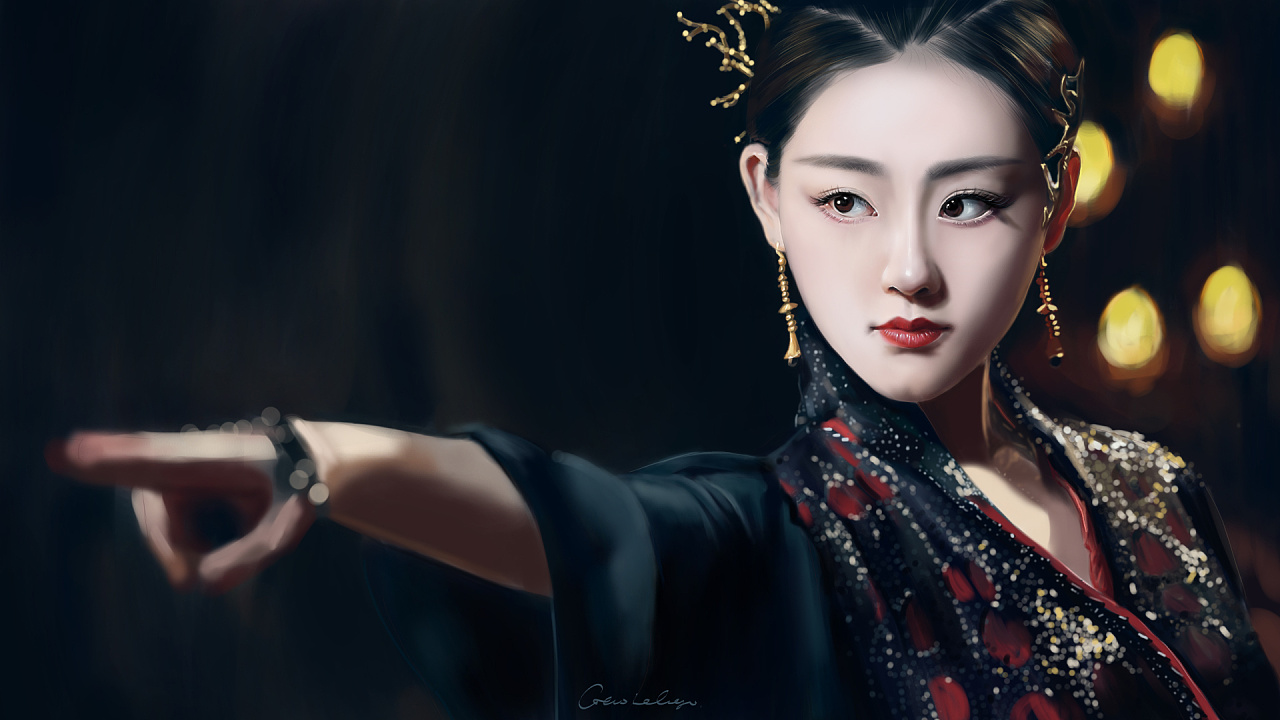 三生三世十里桃花-人物手绘