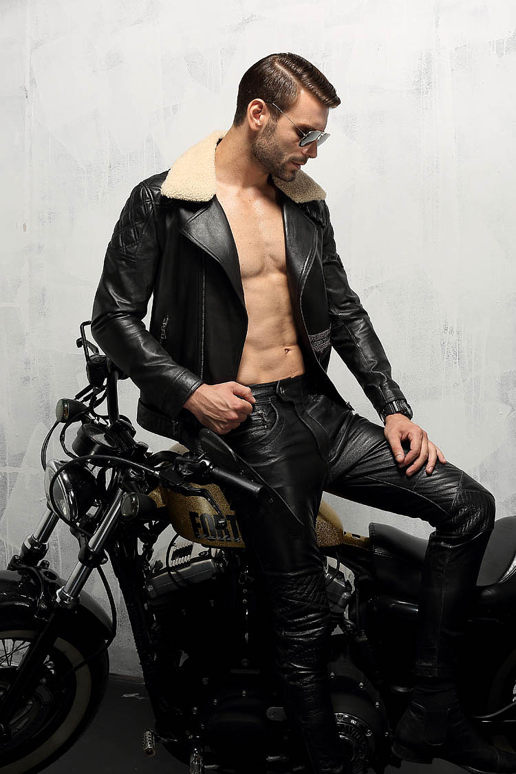 男装飞行服夹克 TOOXIU 图休