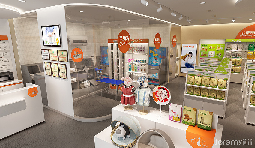 武汉简米|北京派多格宠物连锁SI系统设计