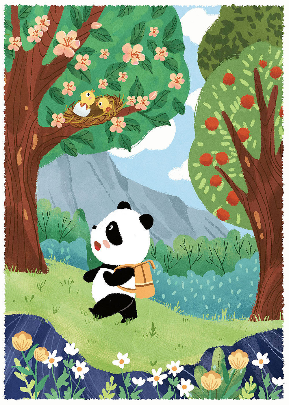 2019插画总结（图ZMTkyNDY0NDI0） - 儿童插画 - 站酷设计师sasa五小桃原创素材 - 站酷ZCOOL