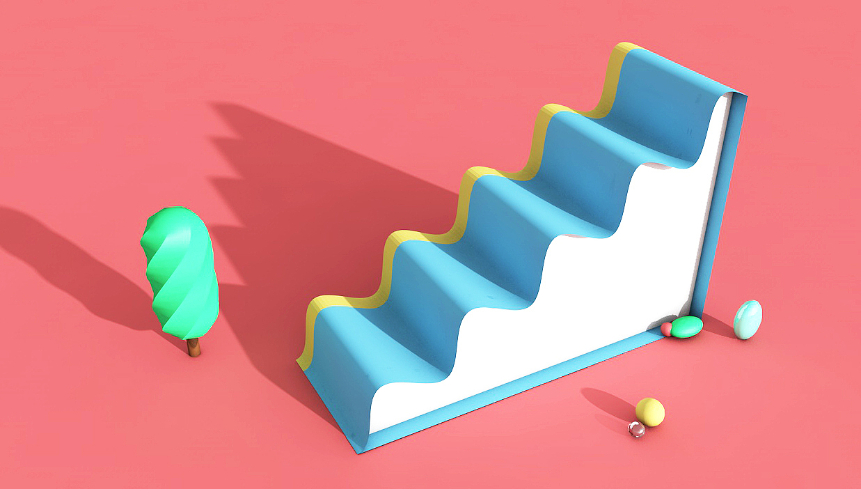 『C4D练习』建模练习（图ZMTQzMzYyNzE2） - 其他平面 - 站酷设计师Monica莫妮卡原创素材 - 站酷ZCOOL