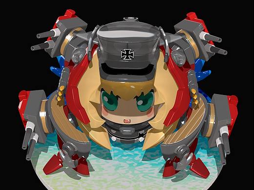 《碧蓝蛋舰》欧根亲王