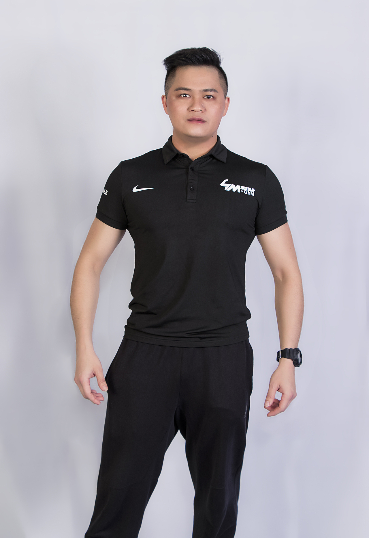 健身教练形象照