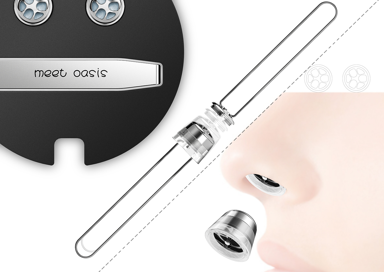 鼻腔过滤器（图ZODEwNzk1NTI=） - 生活用品 - 站酷设计师上品工业设计原创素材 - 站酷ZCOOL