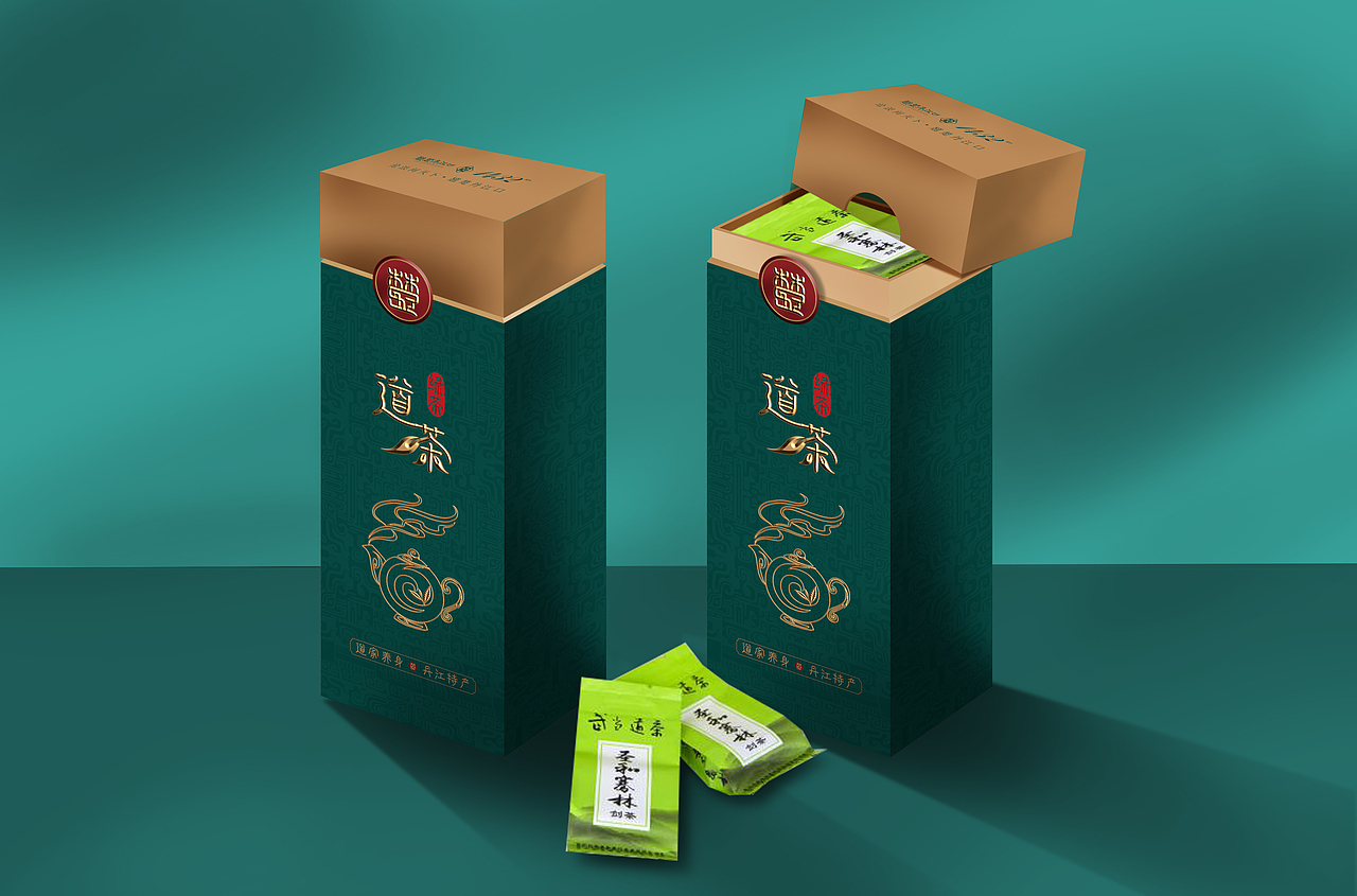 武当道茶 茶叶包装设计