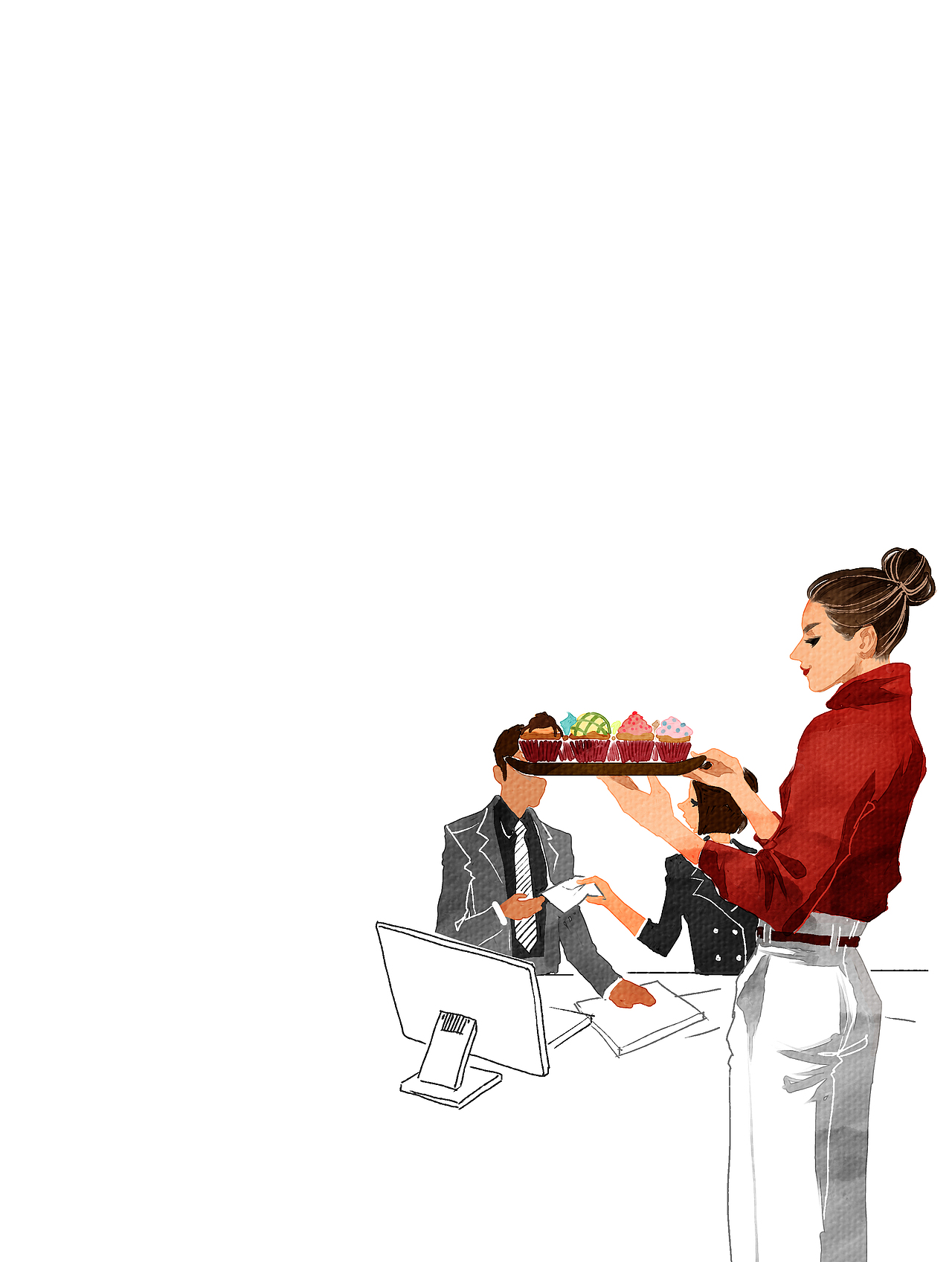 《女友》小说栏目插图