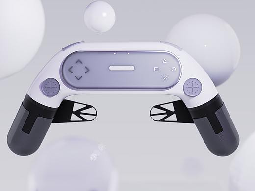 临摹渲染图：游戏手柄（个人主页-ZNDk2ODg4ODQ=） - 电子产品 - 站酷设计师嗷呜呜呜呜呜呜原创素材 - 站酷ZCOOL