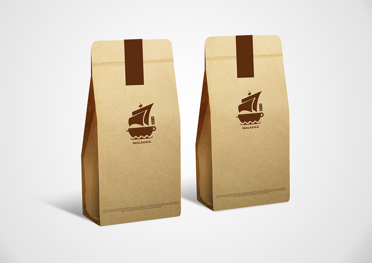 马六甲咖啡-个人习作（图ZNDI2MTcyNDA=） - Logo - 站酷设计师在下陈三岁_原创素材 - 站酷ZCOOL