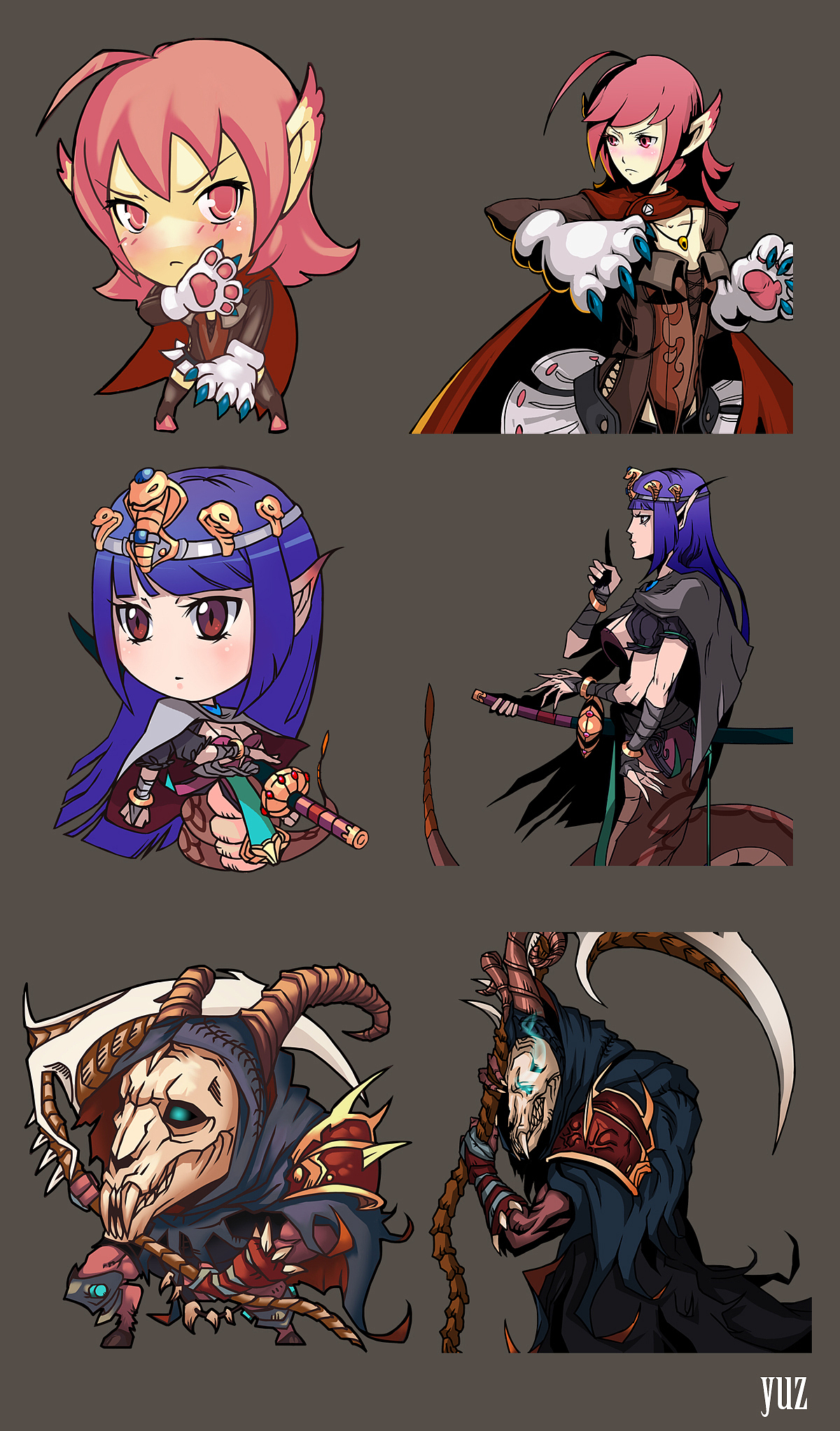 二次元-q版角色&立绘