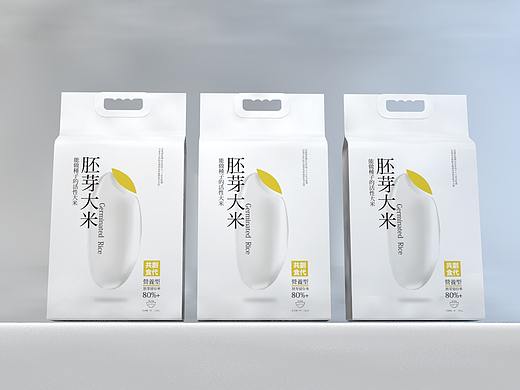 单氏胚芽大米包装设计