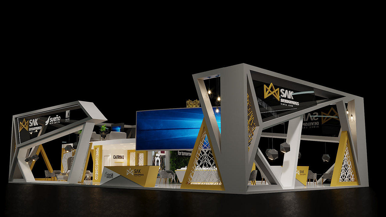 展会设计|三维|建筑/空间|设计小丸子j - 原创作品 - 站酷 (zcool)