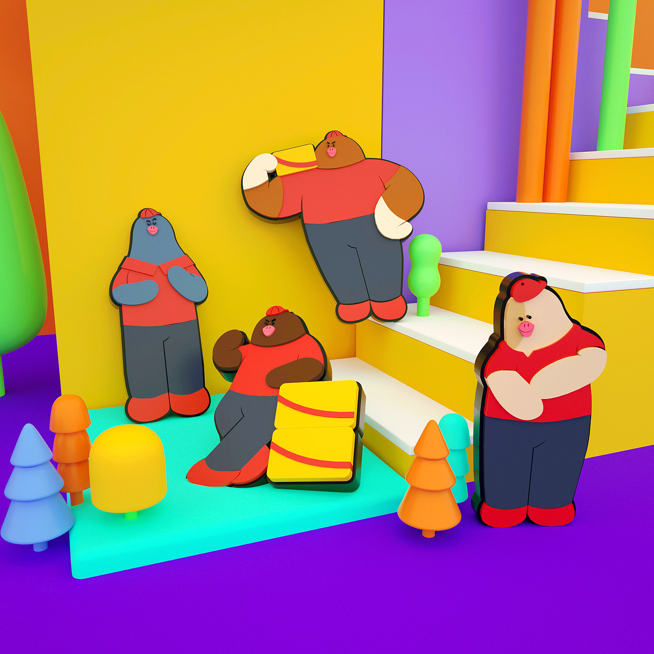 京东小鸽手办礼（图ZMjI1MzE4NjMy） - 生活用品 - 站酷设计师lohas858原创素材 - 站酷ZCOOL