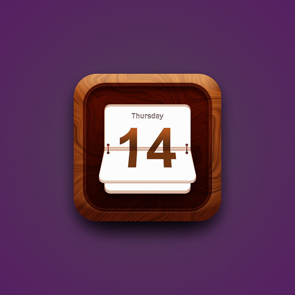 日历拟物类图标