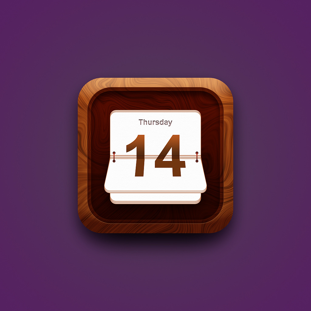 日历拟物类图标